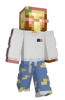 Front of EvokerWand's skin