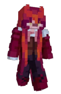 Front of Beyall's skin