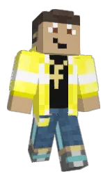 sorrell brown and cod gray Minecraft skin — Classic model — first worn by Dillybar2991