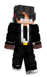 cod gray and black Minecraft skin — Slim model — first worn by kefcrat