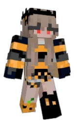 black and cement Minecraft skin — Classic model