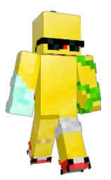Mangoladas's Minecraft skin wearing the Pan cape