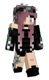 Nyrala's Minecraft skin wearing the Migrator cape