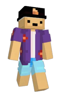 Front of Becnsi's skin