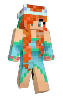 Front of Jengered's skin