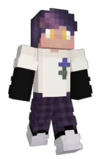 Front of BafferMan's skin