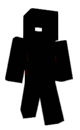 black and temptress Minecraft skin — Classic model