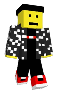 Front of Scherpte's skin