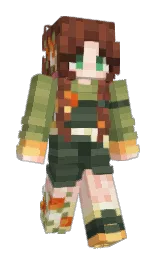 Slim Minecraft skin