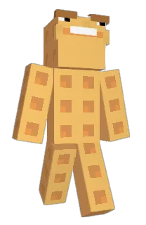 Front of NotYourSister's skin