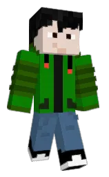 dylangamer800's Minecraft skin wearing the Migrator cape