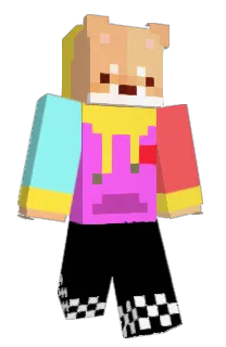 Front of KitCata's skin