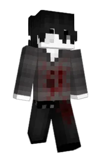 Front of Satanized's skin