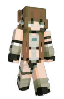 Front of BigHeart's skin