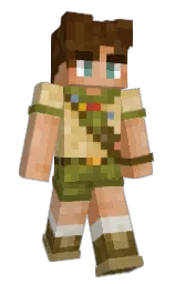 Slim Minecraft skin
