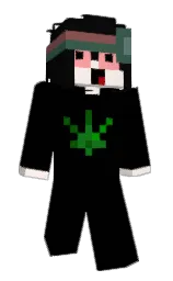 Ecxxo's Minecraft skin wearing the Pan cape