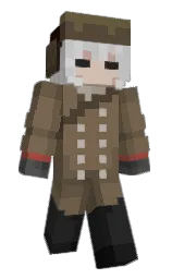tobacco brown and roman coffee Minecraft skin — Slim model — first worn by Nilhi
