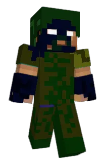 bgninga Minecraft avatar full body