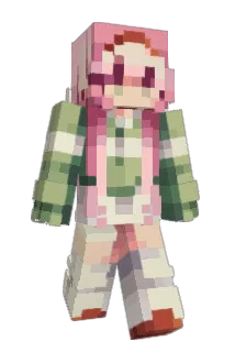 bhadkatz Minecraft avatar full body