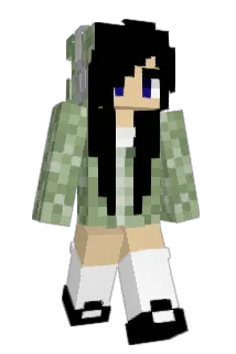 bibblekittylover Minecraft avatar full body