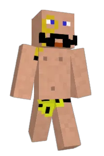 biftek Minecraft avatar full body