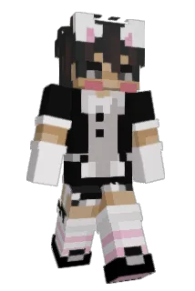 bigandmilky Minecraft avatar full body