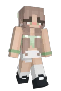 bigballergwen Minecraft avatar full body