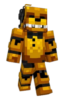 bilged Minecraft avatar full body