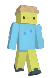 biljkica Minecraft avatar full body