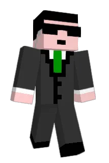 binaryclock02 Minecraft avatar full body