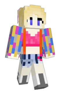 binicorn Minecraft avatar full body