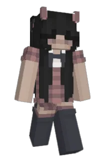 binkowink Minecraft avatar full body