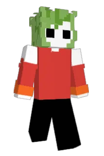 biphonic Minecraft avatar full body