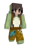 birabee Minecraft avatar full body