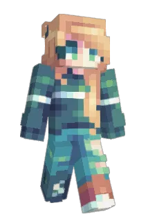 bisella Minecraft avatar full body