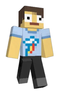 bisk8 Minecraft avatar full body