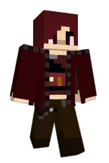 bitemarked Minecraft avatar full body