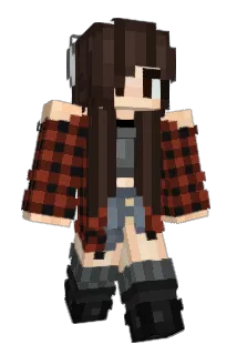 bixcoitinha Minecraft avatar full body