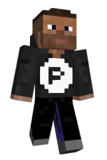 black_lupa Minecraft avatar full body