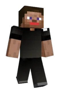 blackami Minecraft avatar full body