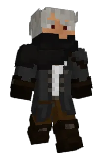 blackbirrd Minecraft avatar full body