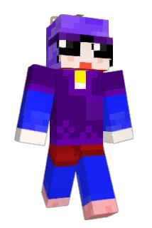 blackchildren Minecraft avatar full body