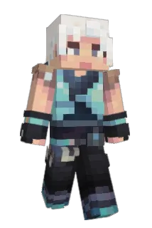 blackestinoce Minecraft avatar full body