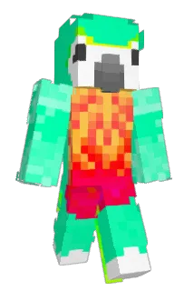 blacklionix Minecraft avatar full body