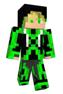 blackmoscito Minecraft avatar full body
