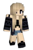 blacknova Minecraft avatar full body