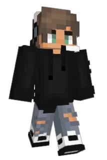 blackpaff Minecraft avatar full body