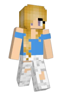 blackrosecandy Minecraft avatar full body