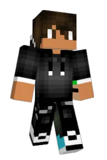 blacksaiyan2 Minecraft avatar full body