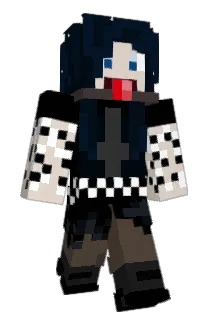 blackthesun Minecraft avatar full body